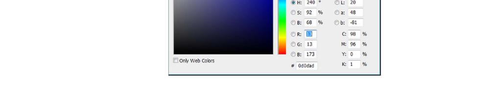 feature to: Choose a color from a color