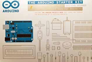 Figure 2: Arduino Starter kit is a great tool to introduce students to programming and robotics.
