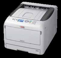 EQUIPMENT & SUPPLIES OKI Data White Toner Printer C711WT Features Prints colors plus white on transfer media Lower-cost option for in-house