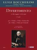 CHAMBER MUSIC BOCCHERINI, LUIGI (1743-1805) Divertimento in E flat major (G 406) for 2 Violins, 2