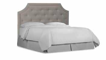 962-94867 Sparrow King Upholstered Bed 84W 4D 62H Shown in Turbo Smoke
