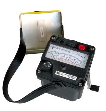 ELECTRICAL TESTING AND SAFETY Analogue insulation testers C.A 6501 & C.