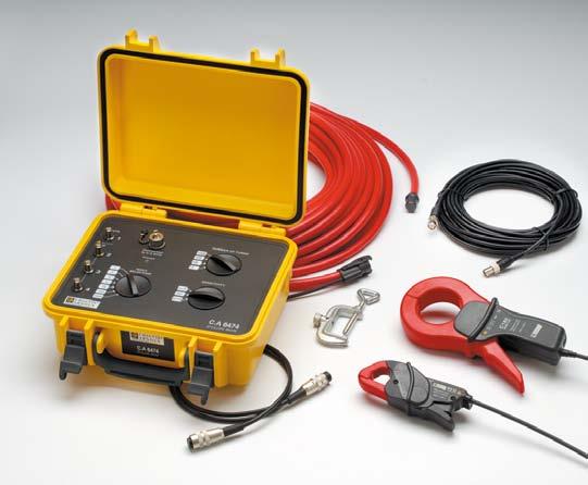 Earth and resistivity tester C.