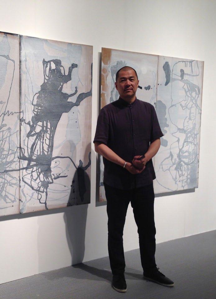 LIANGHONG FENG Lianghong Feng has been painting in the Abstract Expressionist style for over two decades, and he has now become one of the most influential contemporary painters in this genre in