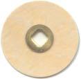 25 AB630B Moore Discs Porcelain Kit - Brass Center* Ø19mm (0.75 ) 140 discs (4 compartments of 35 discs) 1-49 KITS: $10.00 50+ KITS: $9.