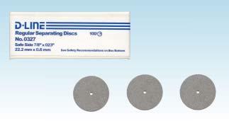 6 ABRASIVES 6 AB470 22mm(.875 ) x 0.5mm(.02 ) AB471 19mm(.75 ) x 0.3mm(.01 ) AB472 22mm(.875 ) x 0.4mm(.02 ) AB473 19mm(.75 ) x 0.2mm(.008 ) DIAMONDLINE DIAMOND GRIT SEPARATING DISCS 5 PIECES PER BOX VALUE PRICING: $7.