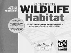 conserving water and planting native species. H. Cheek Neighbors, friends and wildlife will easily recognize your yard as animal-friendly with these handsome signs.