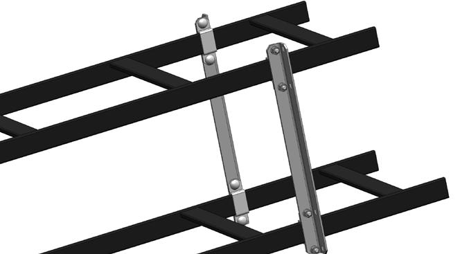 Three ranges of incremental elevation Can be mounted perpendicular or parallel Rack kit includes a single pair of brackets and assembly hardware Rack kits attach to the top of the rack with a