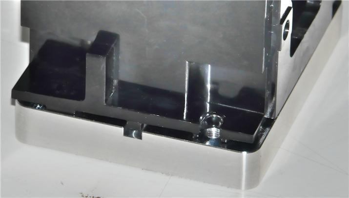 00 inch (or 0.5mm) between the plastic housing and the dapter where the screws will be installed (Photos - ).