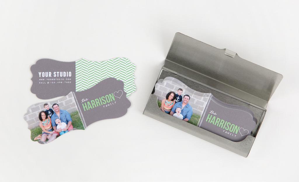only skinnier! Rep Cards are a perfect fit for contact cards and mini invites. 1.375x3.