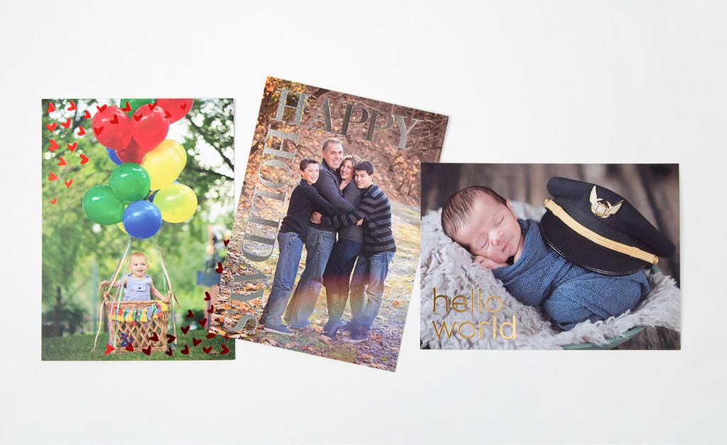Press Foil Pressed Cards A streak of brilliance, offer your clients an eye-catching card that exudes charm and class.