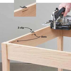 Mount your biscuit joiner in the jig, clamp the jig to your workbench, and you have a rock-solid workstation 11.