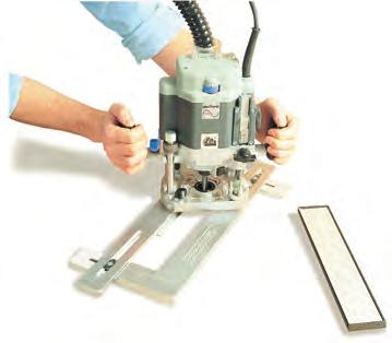 The Trend Letterbox Jig is an ideal adjustable template system for routing recesses