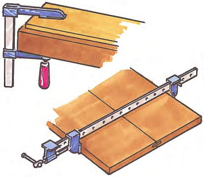 1.2 HOLDING THE WORK 2. Toggle clamps are useful where repeated clamping is required such as on work-holders and support jigs.