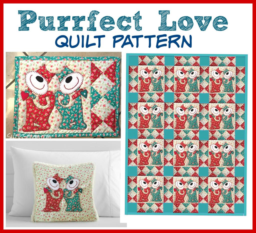 Included in this booklet are instructions and patterns to create : Purrfect