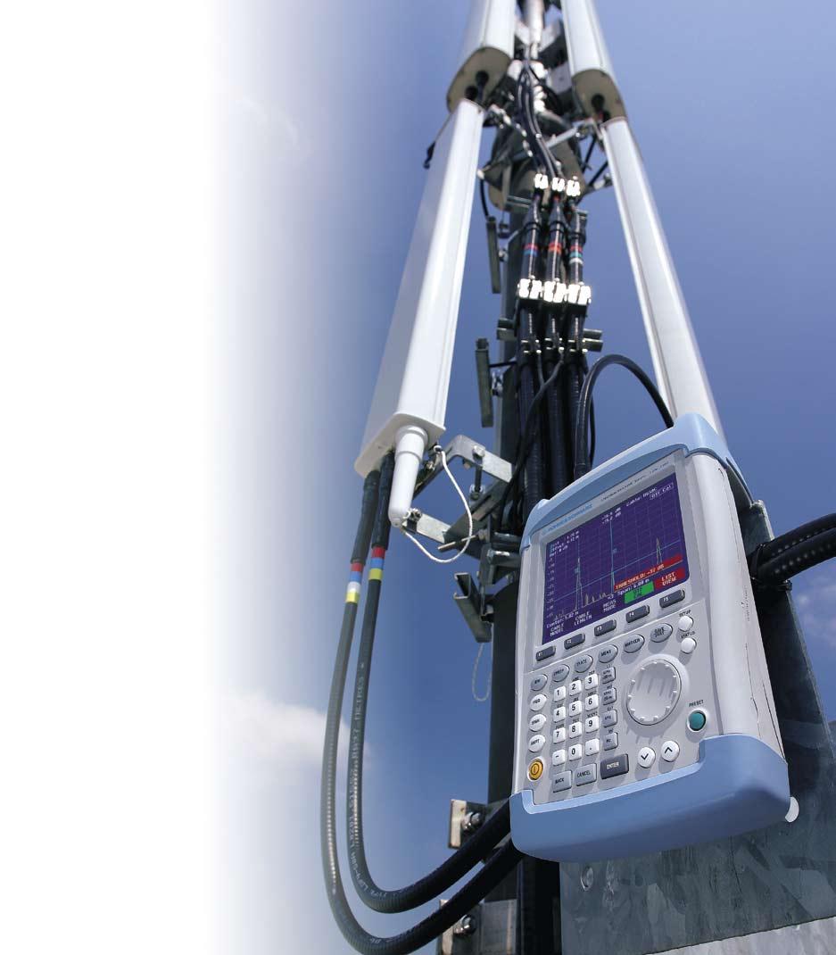 Spectrum analysis anywhere, anytime on earth and in space The FSH is the ideal spectrum analyzer for rapid, high-precision, cost-effective signal