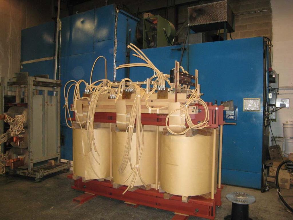 2 Type 1 (Symmetrical) Three Winding Transformer Design [1] The electrical connection for the V Winding is typically center fed so in effect there are two V windings connected in parallel.