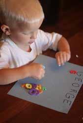 If you don t have letter stickers, you can cut small squares and write the letters on those. Then have your child glue them in place.