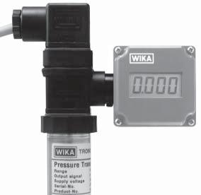 43650 "L" plug supplied with Tronic Line Industrial and Eco-Tronic 4-20 ma output pressure transmitters. The indicator is user-programmable for a display range of -1999 to +9999.