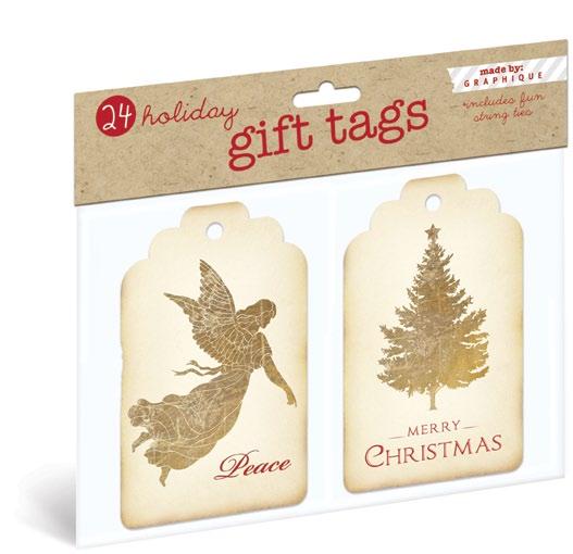 GIFT TAGS HERITAGE DUO GIFT TAGS $3.