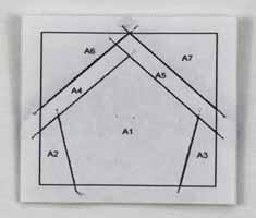 Make half-square-triangle units: 1.