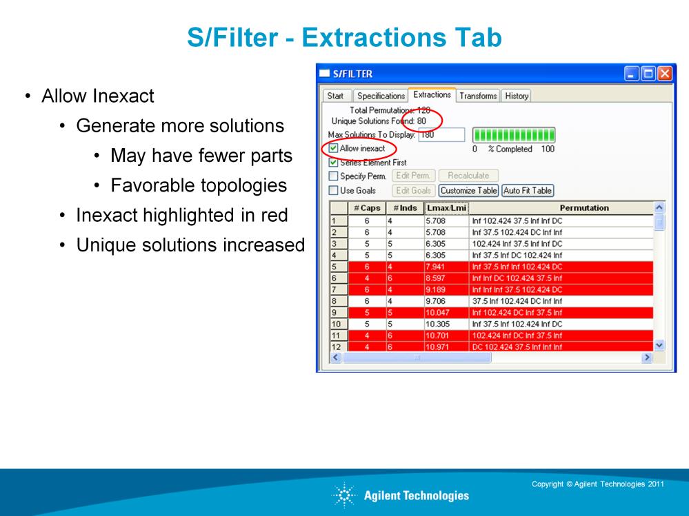 S/FILTER has an option to allow similar but inexact extractions.