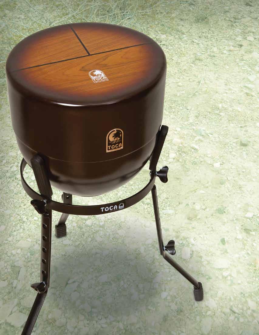New Triple Conga Cajon Toca introduces a revolutionary new instrument that is both versatile and delivers great sound.