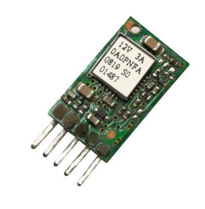 0Vdc via external resistors No minimum load required Fixed frequency operation Input UVLO, output OCP Remote ON/OFF (Positive, 5 pin version) ISO 9001, TL 9000, ISO 14001, QS9000, OHSAS18001