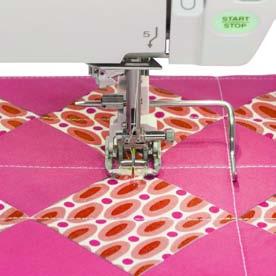 Free motion quilting Four specific feet make free hand quilting easier.