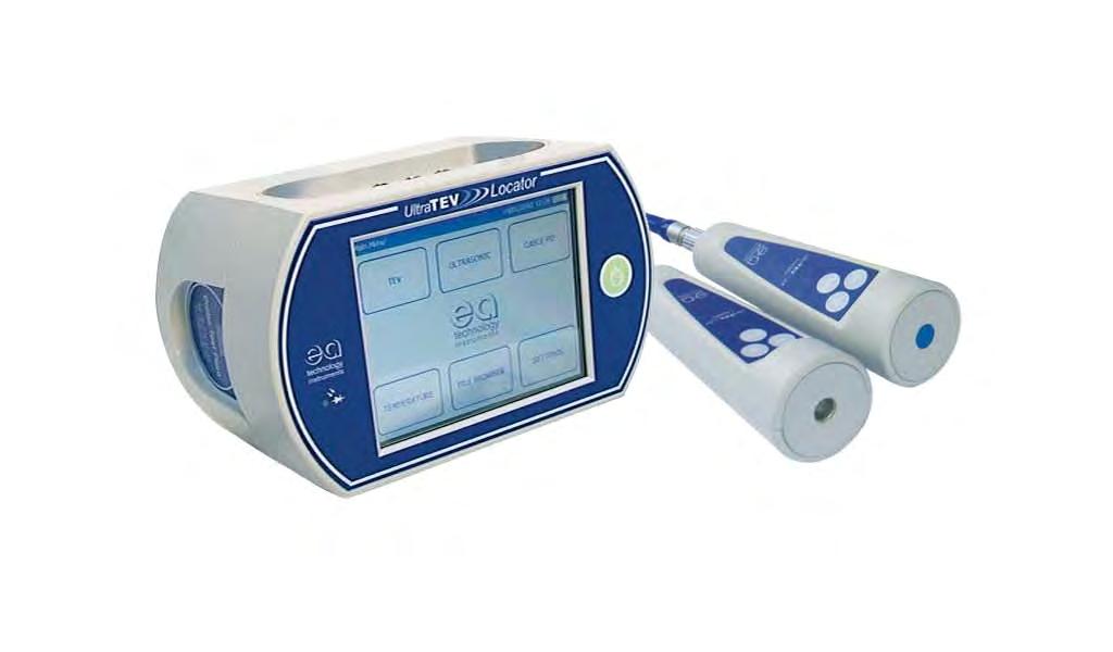 humidity Measures and records the severity of PD, for diagnostic analysis Works with cables and overhead assets Tough, weatherproof case, with built in 8