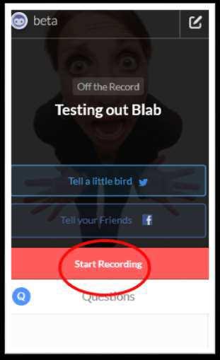 A Walk Through of Hosting a Blab When you host a Blab there are many things you can do. Although, Blab is simpler than Periscope or Google Hangout, there are fewer options.