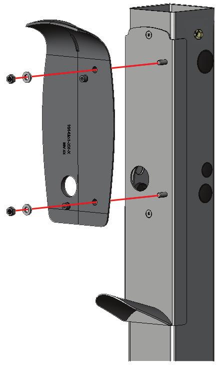 PEDESTAL INSTALLATION GUIDE: TESLA WALL CONNECTOR TESLA WALL CONNECTOR INSTALLATION REqUIRES THESE STEPS THESE STEPS ARE TO BE COmPLETED AFTER THE main PEDESTAL INSTALLATION FOR THE TESLA WALL