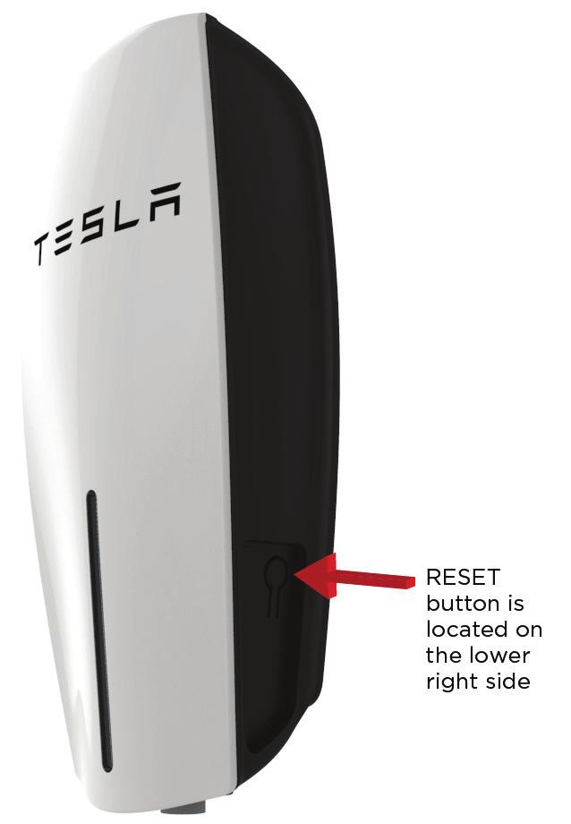 PEDESTAL INSTALLATION GUIDE: TESLA WALL CONNECTOR 6. CONFIRm A SUCCESSFUL INSTALLATION Set the dip switches, located in the lower right-hand portion of the connector, to the test setting shown here.
