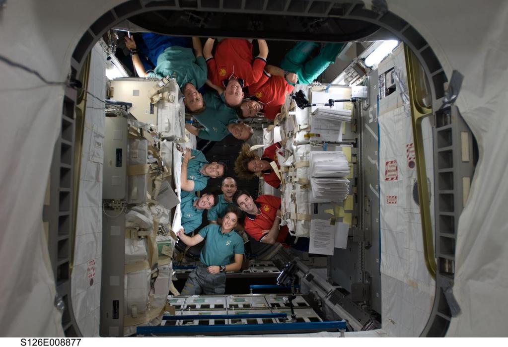 The International Space Station programme Mission STS 126 was just