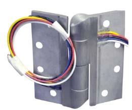 NW 645ETH ELECTRIC TRANSFER HINGE Material: Stainless Steel, Investment Cast Electric Transfer Hinge Wiring: Color Coded Wires