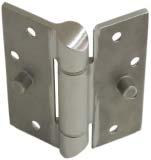 Door (3 Hinges) Note: NW 646 HD is made of grade 316 stainless steel and heavy-duty bearings for maximum strength and corrosion