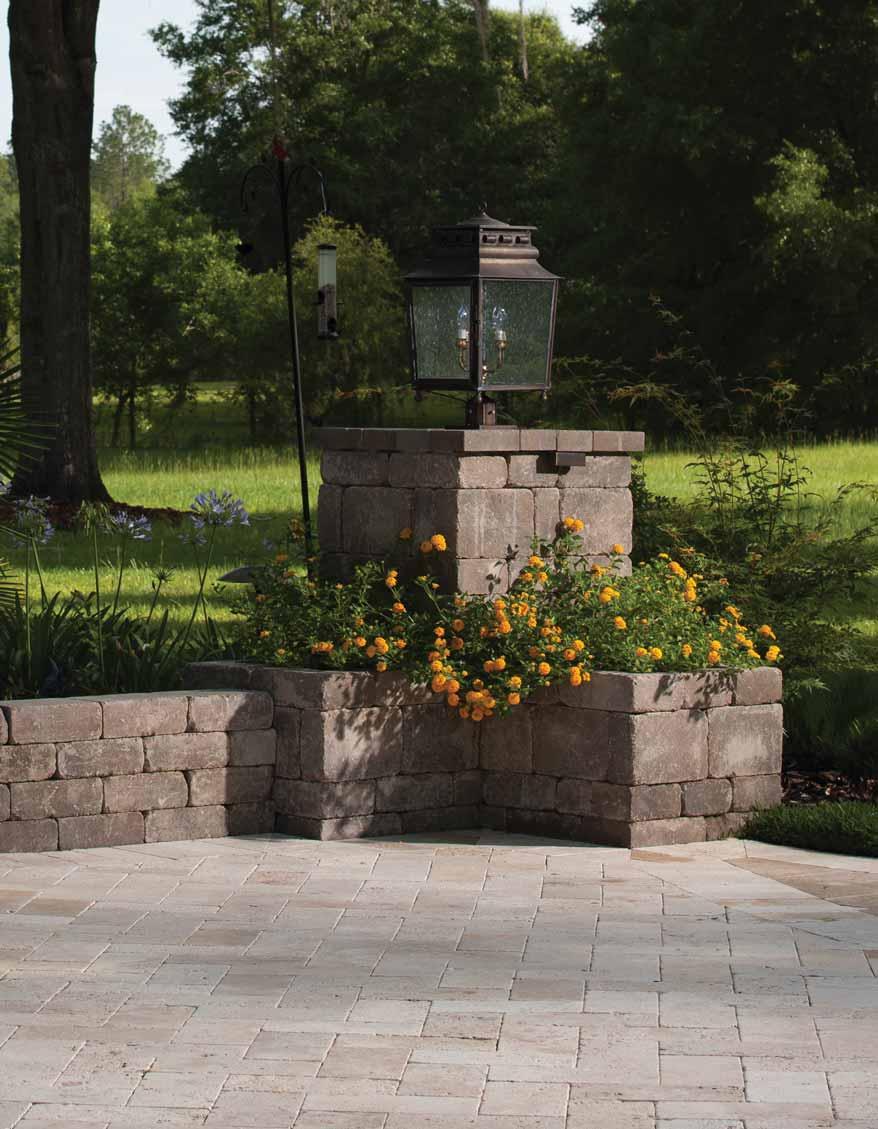 Walls & Retaining Walls Walls are both functional and aesthetically appealing, turning otherwise unused areas into enjoyable spaces. WESTON STONE The flexibility of Weston Stone is unmatched.