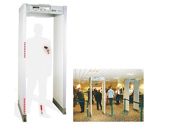 Walk Through Metal Detector (WTMD) High throughput Alarm only for metal Shows no location of object Random alarm necessary
