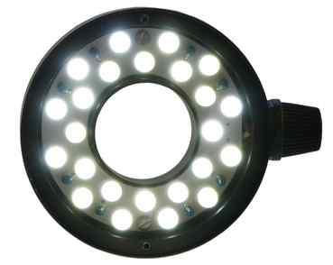 This miniature design permits working distances down to 30 mm. LR-25/60 This compact ring-light has an external diameter of 61.5 mm and contains 24 s.