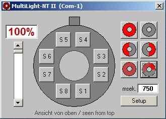 Controller NT-I The new controller comes with many unique advantages: - Optical feedback of adjusted