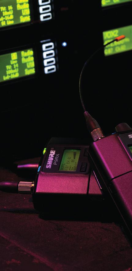 from Shure are more reliable and easier to set-up than many other systems in their class.