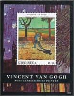 20 Vincent Van Gogh Sheets of 3 and 4