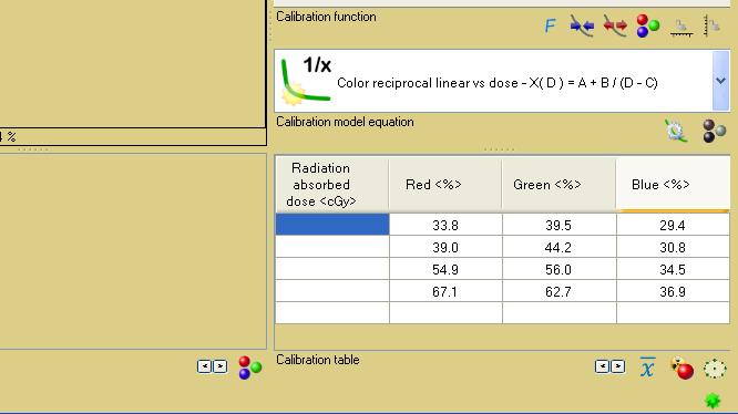 17B). icon to Figure 17A: Calibration tool Figure 17B: Auto color channel values Step E7: Type in