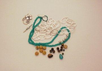 Step 1 Gather Supplies Notes: Decide how long you want your handcrafted necklace to be.