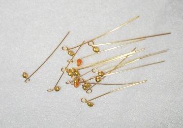 beads to your earring components.