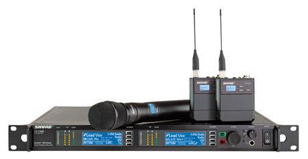 Shure Axient Unprecedented in wireless microphone technology, Frequency Diversity enables audio transmission from a single source on two independent radio frequencies.