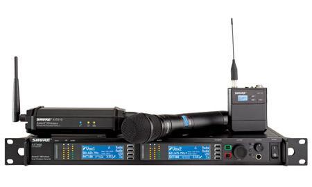 Shure Axient ShowLink Remote Control enables real-time remote adjustments of all transmitter parameters using a wireless network connection between linked Axient transmitters and receivers.