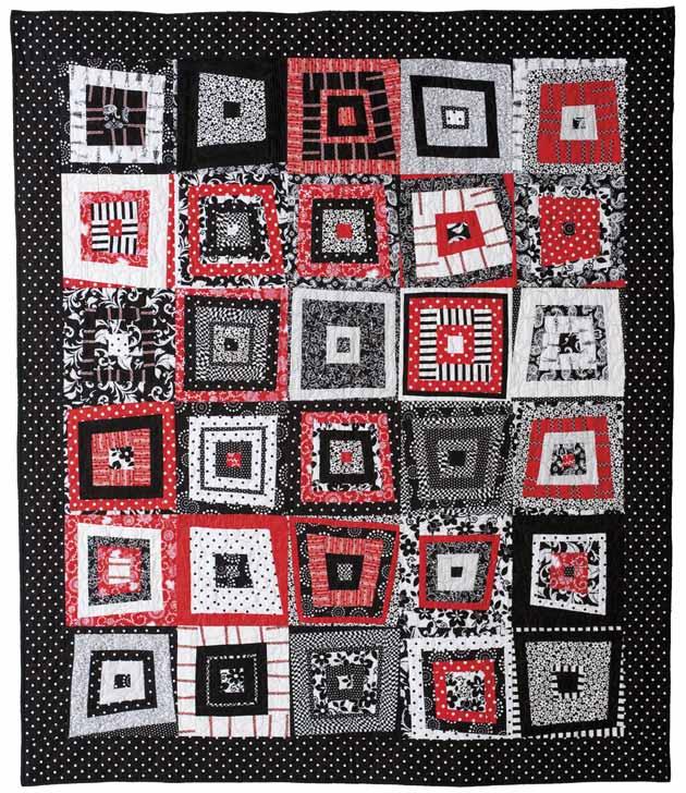 This is a great quilt for beginners because you can t make a mistake with this one.