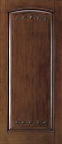 Door, Caramel Finish A1202 Knotty Alder Woodgrain