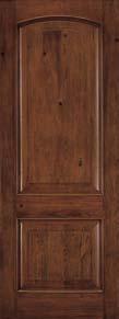 Woodgrain Panel Door, Caramel Finish A1202